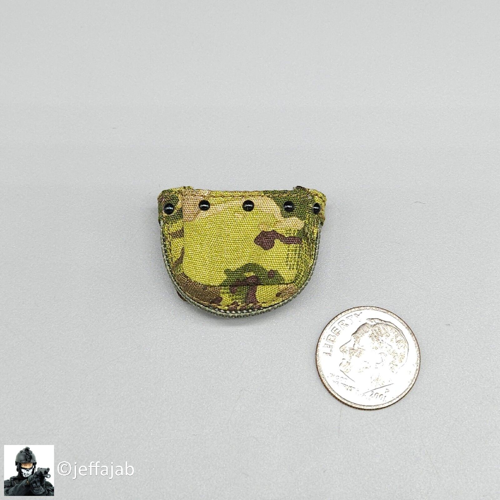 1:6 Flagset DEVGRU Jungle Dagger Multicam Camo 100RD Ammo Box Cover 12" Figures