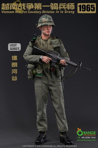 1:6 scale QO Toys Vietnam US Army 1st Cavalry Division in Ia Drang 12" Figure