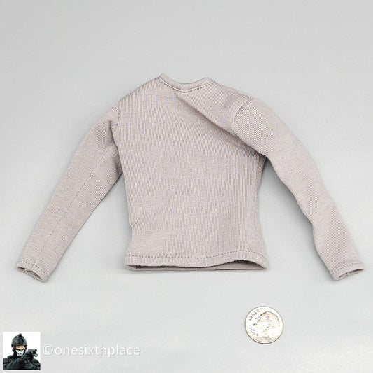1:6 scale DamToys Leon Kennedy Mens Long Sleeve Gray Shirt w/Padding