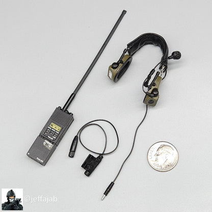 1:6 Easy & Simple Delta Force 2022 Cultural Support Team CST Radio w/ Headset