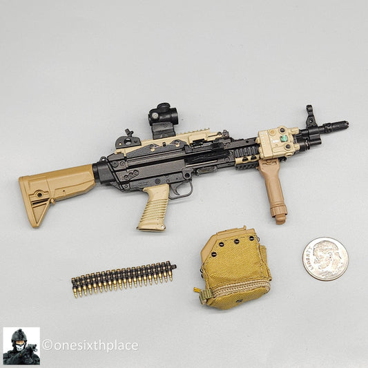 1:6 scale Easy & Simple SAD Low Profile SAW K Compact 5.56 Machine Gun