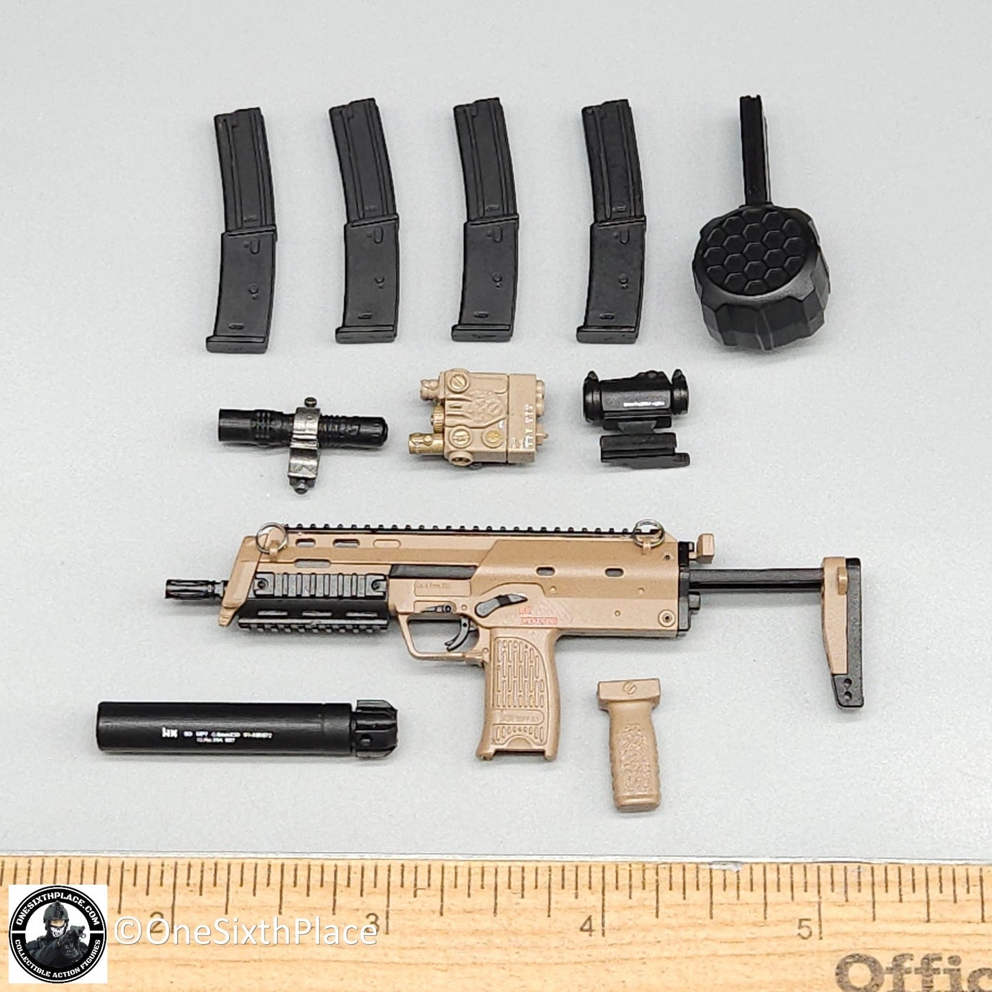 1:6 scale General's Armoury Bravo 7-1 Kill or Capture MP7A1 Submachine Gun