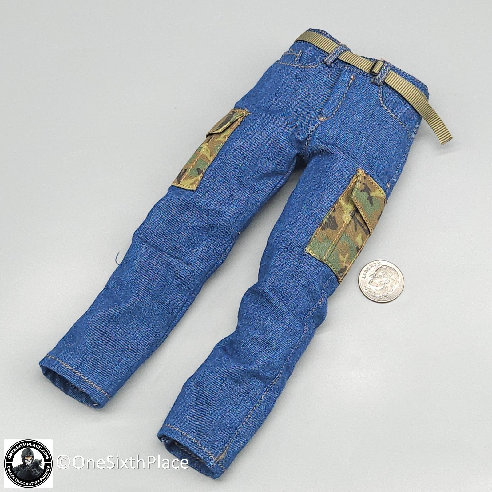 1:6 scale Ujindou US SEAL Team Rifleman in Vietnam Jeans Pants for 12" Figures