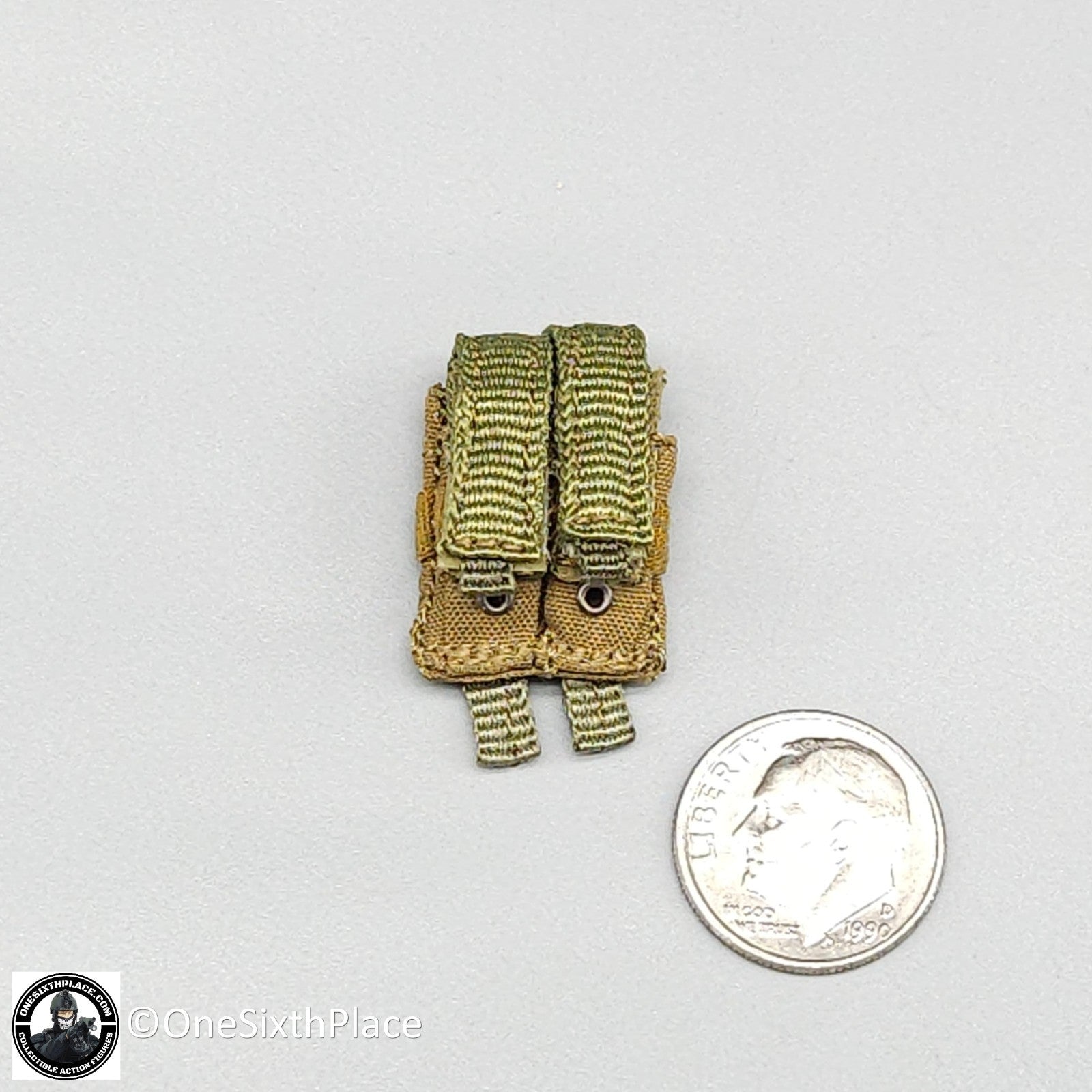 1:6 scale General's Armoury Bravo 7-1 Kill or Capture Double Pistol Mag Pouch