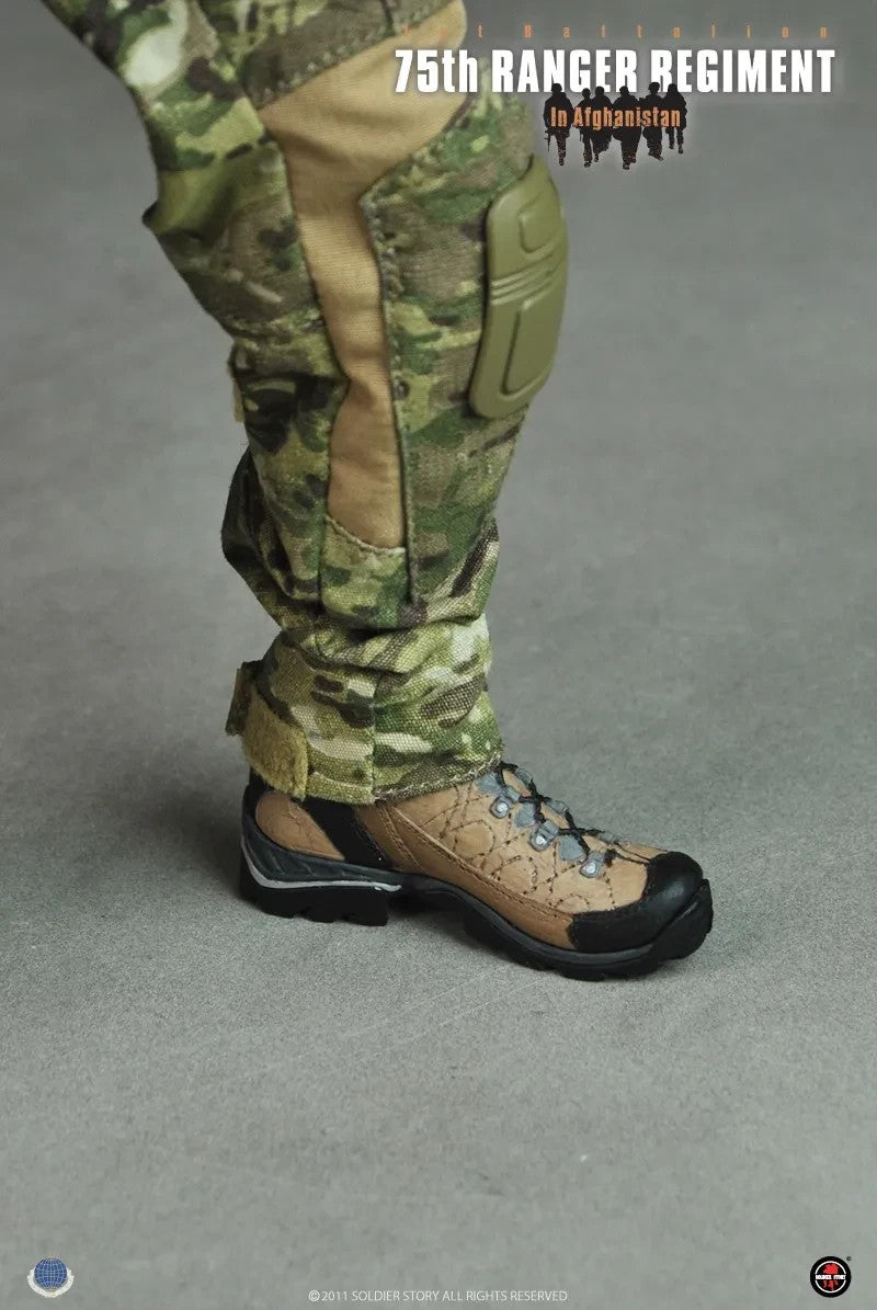 1:6 scale Soldier Story 75th Ranger Kailash Boots (Peg Type) for 12" Figures
