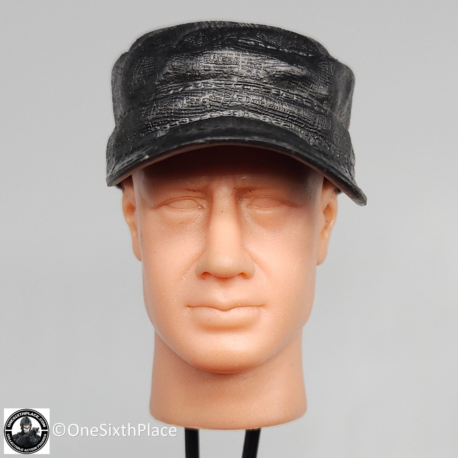1:6 scale Hasbro GI Joe Molded Black Cap Hat for 12" Figures Ranger PMC