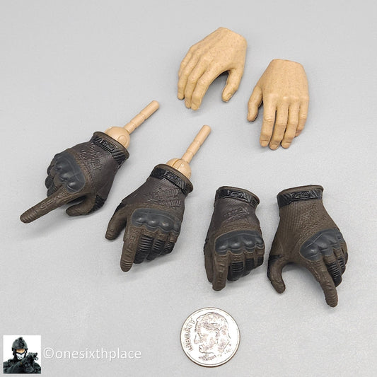 1:6 scale Easy & Simple Coalition Forces British SAS Gloved Hands Set