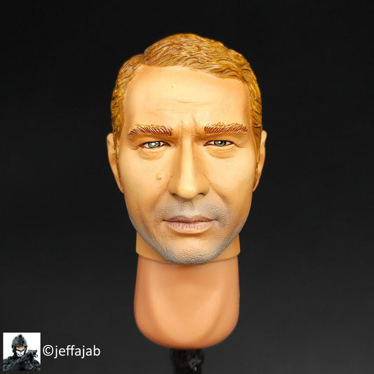 1:6 BBI WWII Australian Paddy Male Head Sculpt for 12" Figures