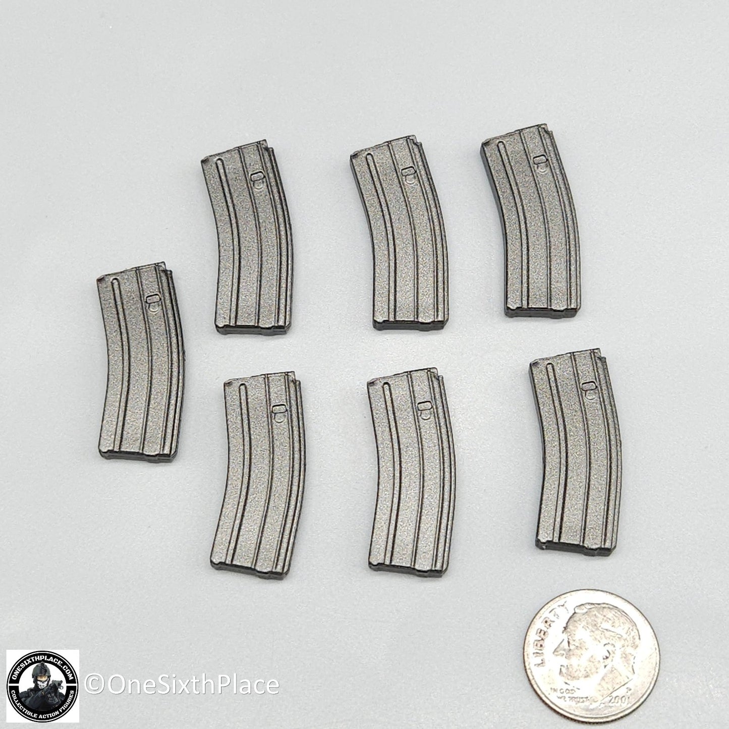 1:6 scale Ujindou US SEAL Team Rifleman in Vietnam 30rd M16 Ammo Mags (x7)