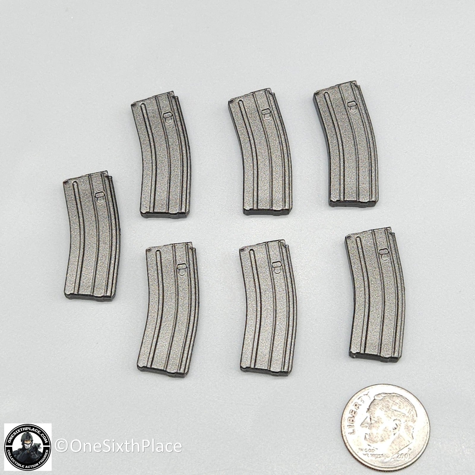 1:6 scale Ujindou US SEAL Team Rifleman in Vietnam 30rd M16 Ammo Mags (x7)
