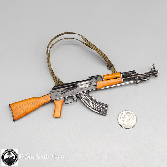 1:6 scale Soldier Story Vietnam MACV-SOG Wood & Metal AK47 Rifle for 12" Figures