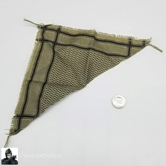 1:6 scale DamToys Navy SEAL Operation Red Wings Radio Operator Shemagh Scarf
