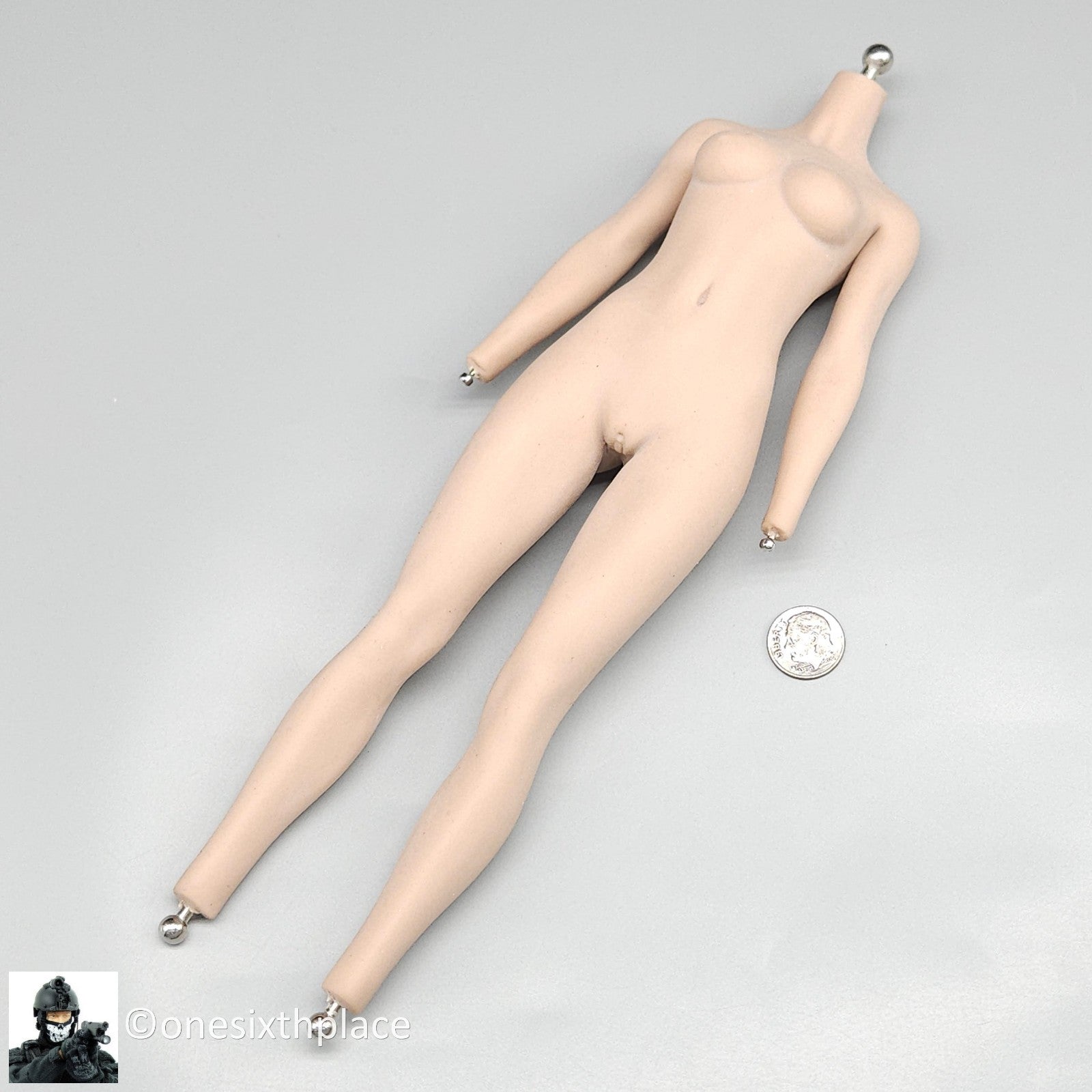 1:6 TBLeague PL2022-202A Hell’s Messenger Golden Female Body (Suntan) 12" Figure
