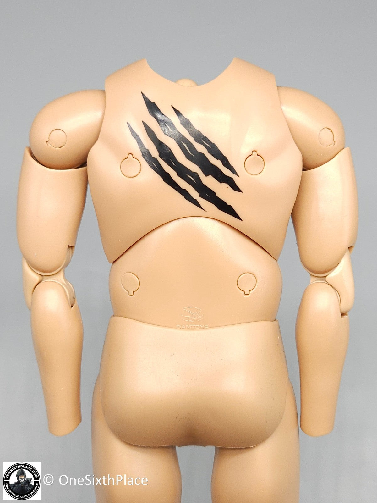 1:6 scale DamToys  Gangsters Kingdom Milevsky Tattoo Male Body for 12" Figures