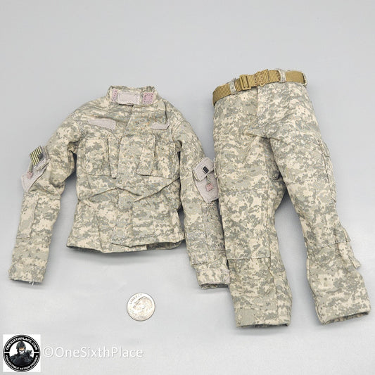 1:6 scale ACE SEAL Team 10 ACU Combat Uniform for 12" Figures