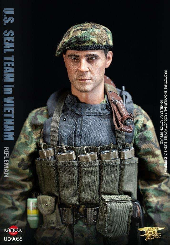 1:6 scale Ujindou US SEAL Team Rifleman in Vietnam Scarf Bandana for 12" Figures