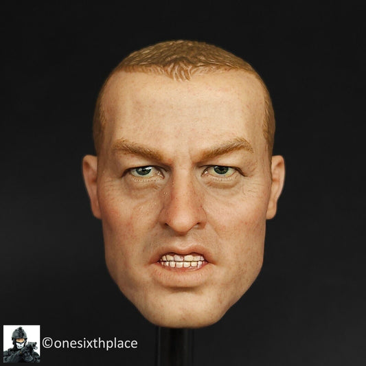 1:6 scale DamToys Russian OSN Police Male Head Sculpt for 12" Figures