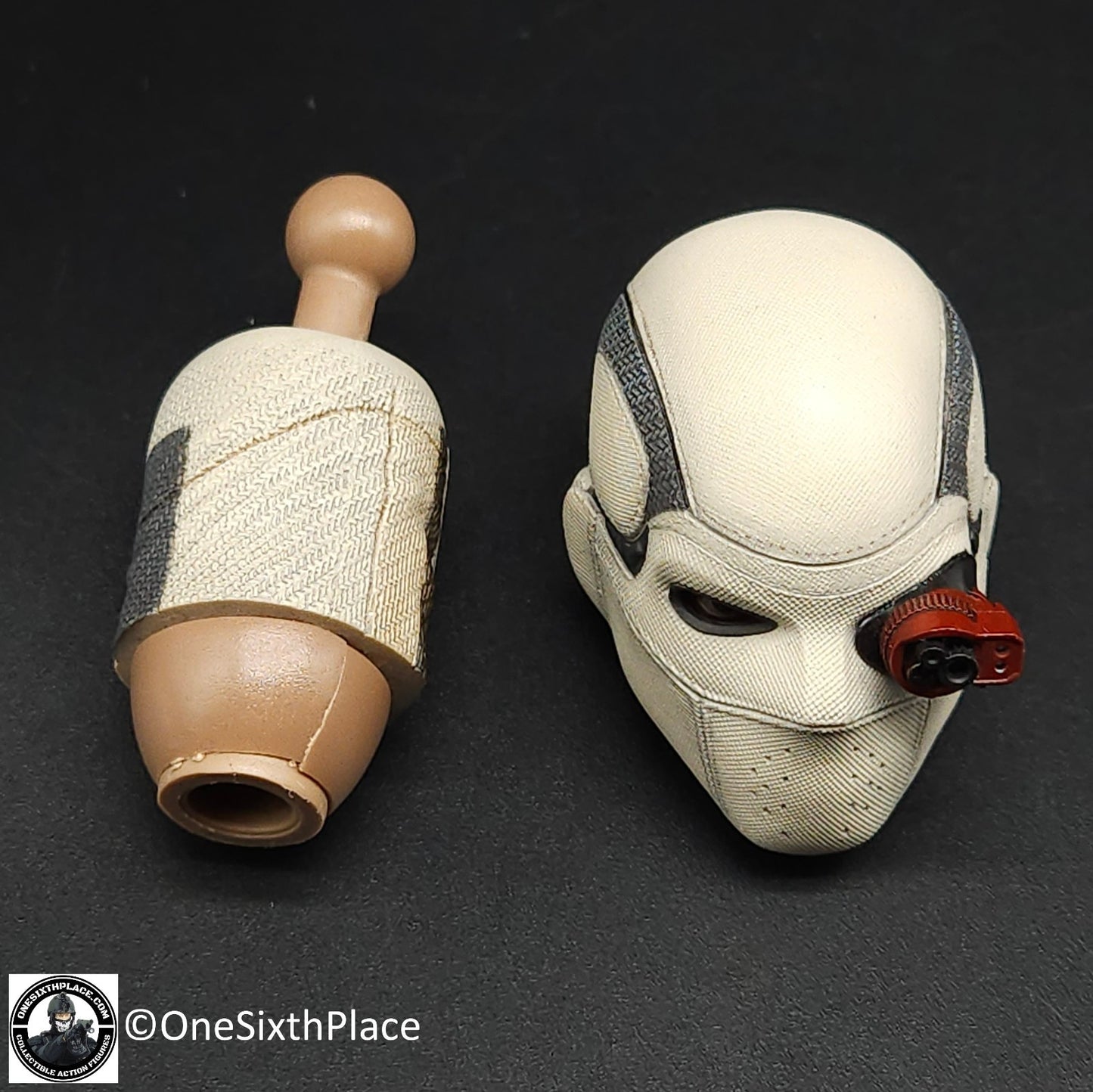 1:6 scale Hot Toys Deadshot Head Sculpt for 12" Figures MMS381