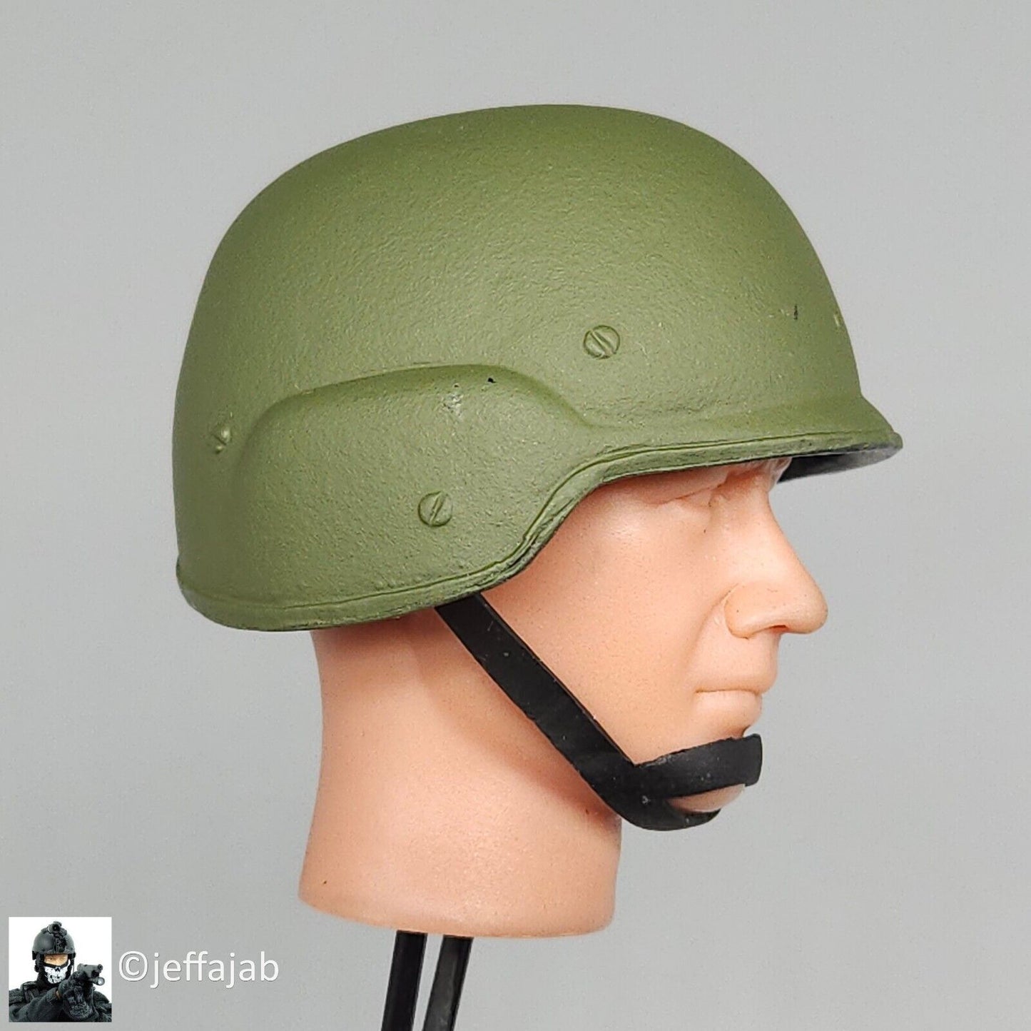 1:6 Dragon USMC Force Recon Jim Green PASGT Helmet for 12" Figures SWAT