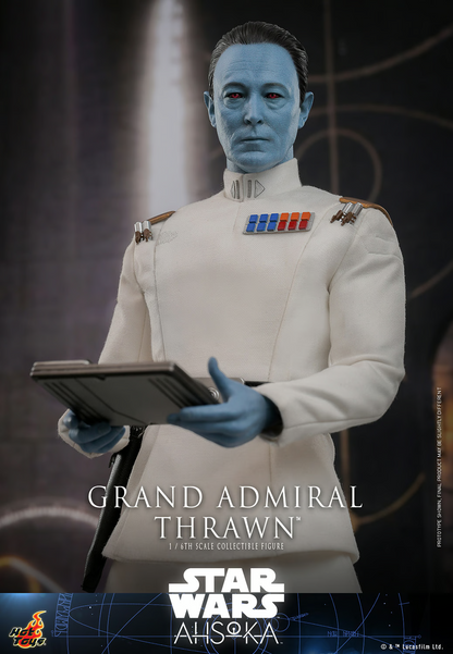 1:6 Scale Hot Toys Star Wars Ahsoka Grand Admiral Thrawn 12" Figure TMS116