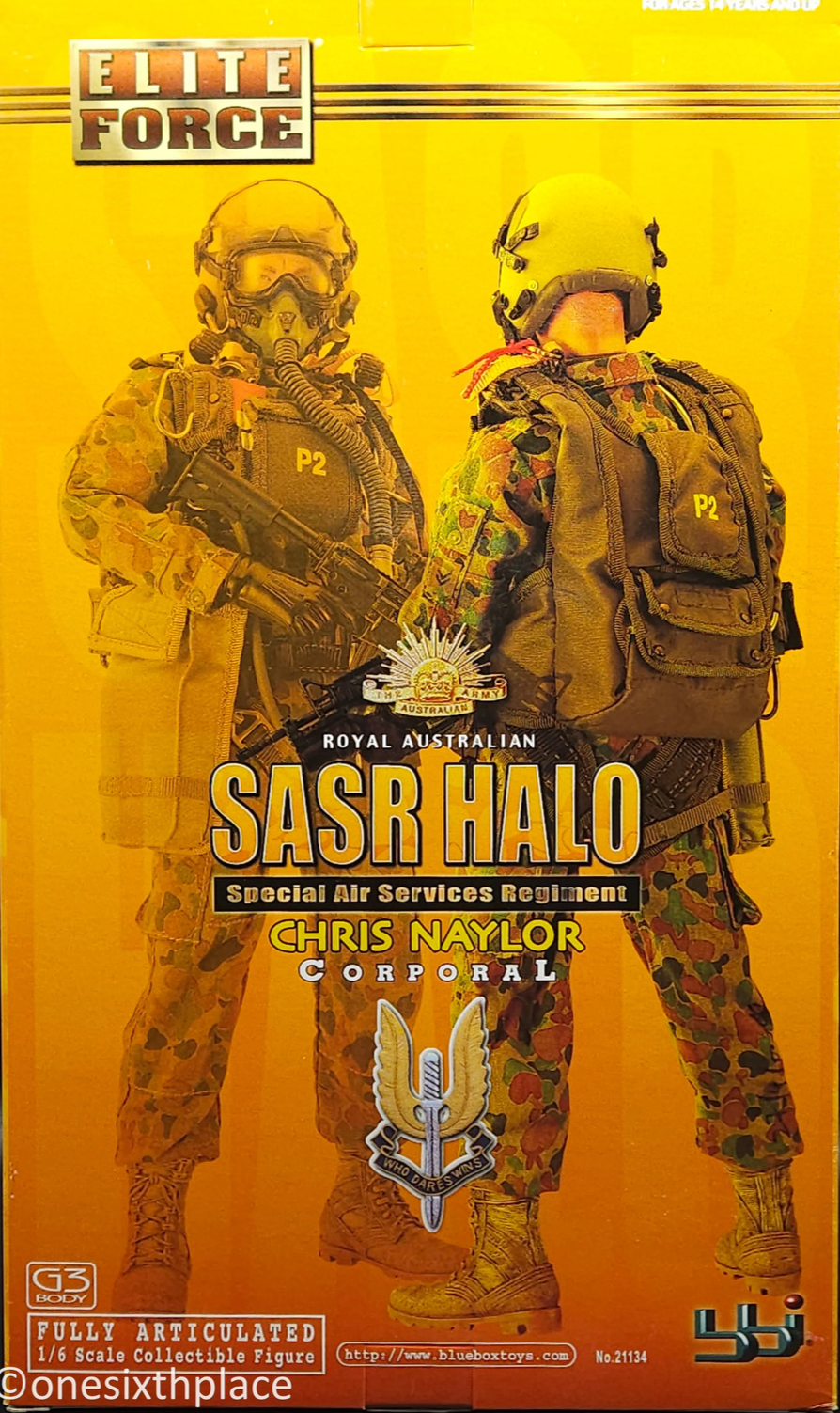 1:6 scale BBI Elite Force Australian SASR HALO Parachute Pack for 12" Figures