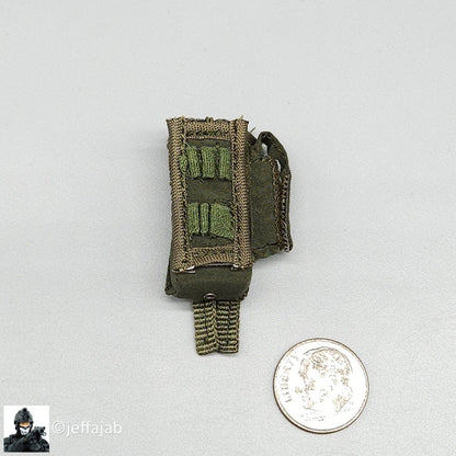 1:6 Easy & Simple Delta Force Chronology 2006 Green Radio Pouch for 12" Figures