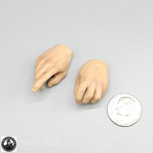 1:6 Sideshow Civil War Male Rifle Grip Hands (Used) for 12" Figures