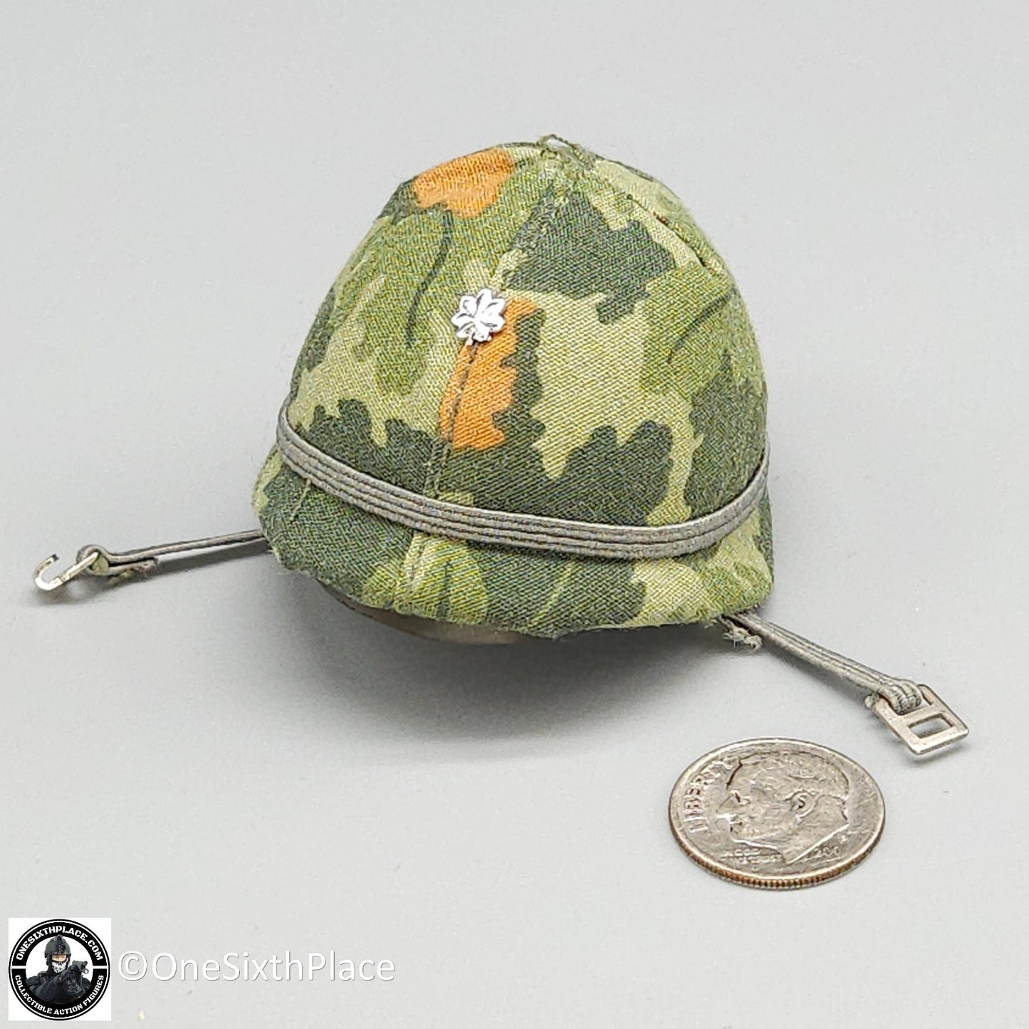 1:6 scale Dragon Vietnam US Lt Col Moore Helmet w/ Insignia for 12" Figure