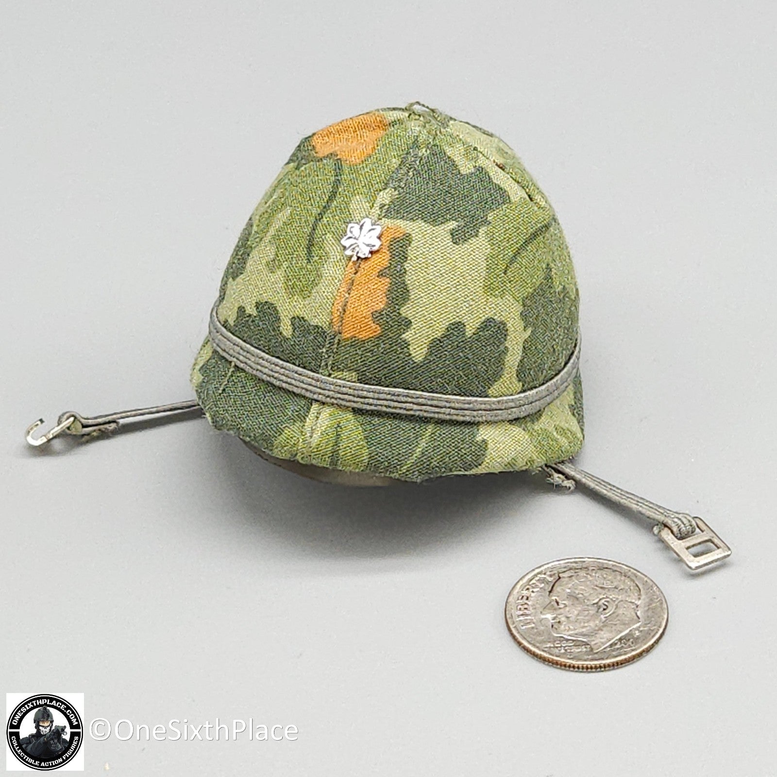 1:6 scale Dragon Vietnam US Lt Col Moore Helmet w/ Insignia for 12" Figure