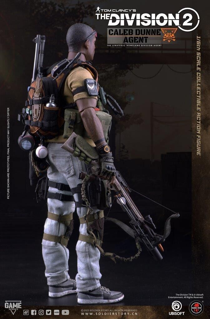 1:6 Soldier Story The Division 2 Agent Caleb Dunne 12" Figure SS G008