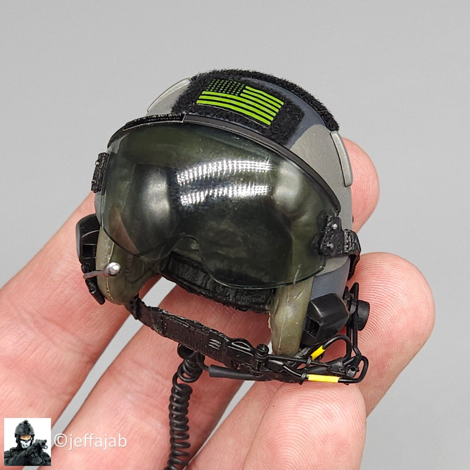 1:6 BBI Navy SEAL HALO Helmet Oxygen Tank & Goggles for 12" Figures