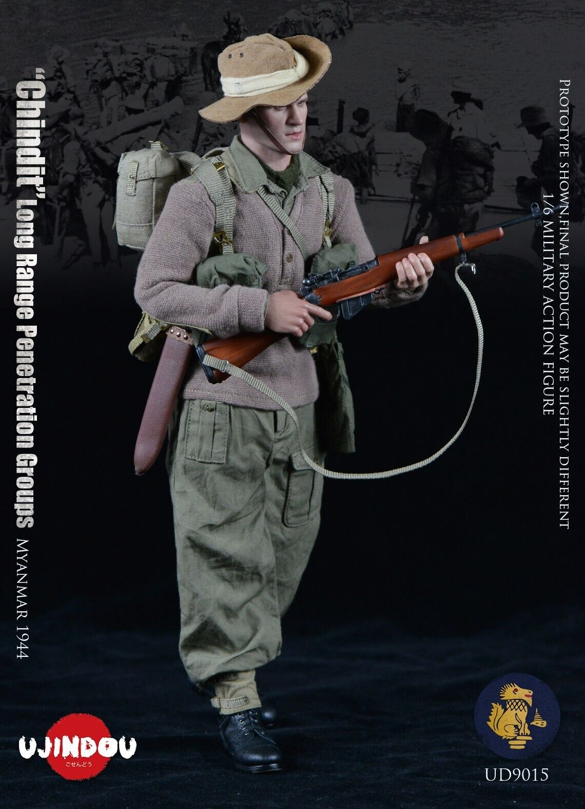 1:6 Ujindou WWII British “Chindit” Long Range Penetration Groups, Myanmar 1944