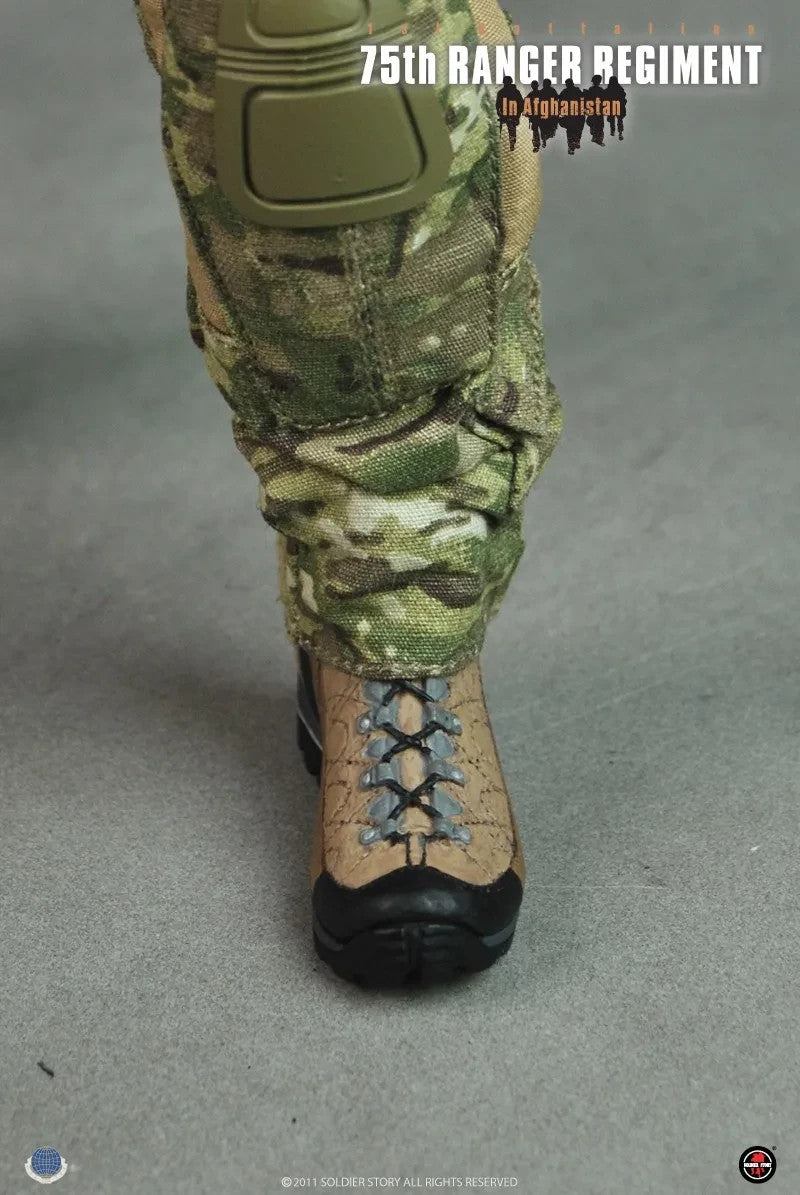 1:6 scale Soldier Story 75th Ranger Kailash Boots (Peg Type) for 12" Figures