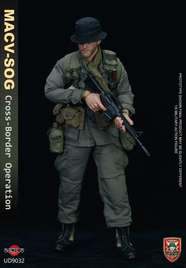 1:6 Ujindou Vietnam MACV-SOG Cross-Border Operation 12" Action Figure UD-9032