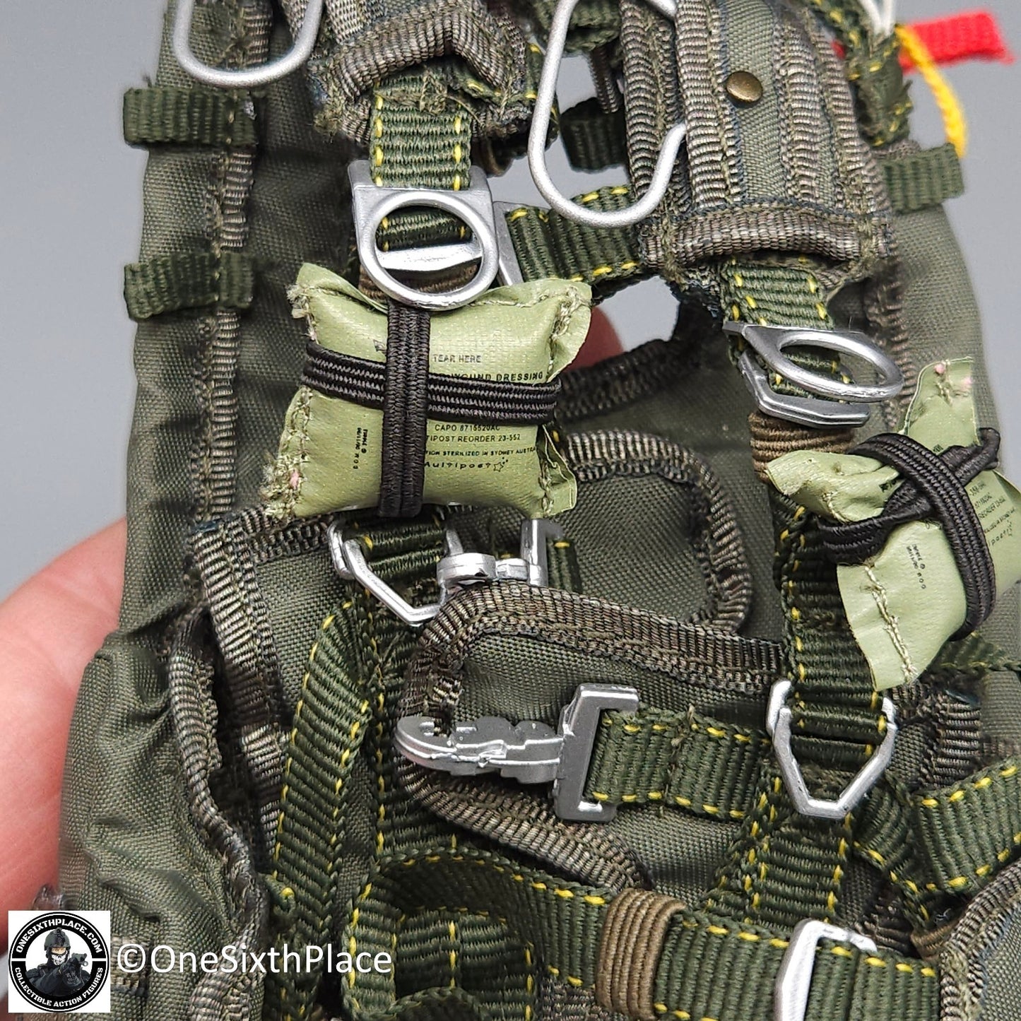 1:6 scale BBI Elite Force Australian SASR HALO Parachute Pack for 12" Figures