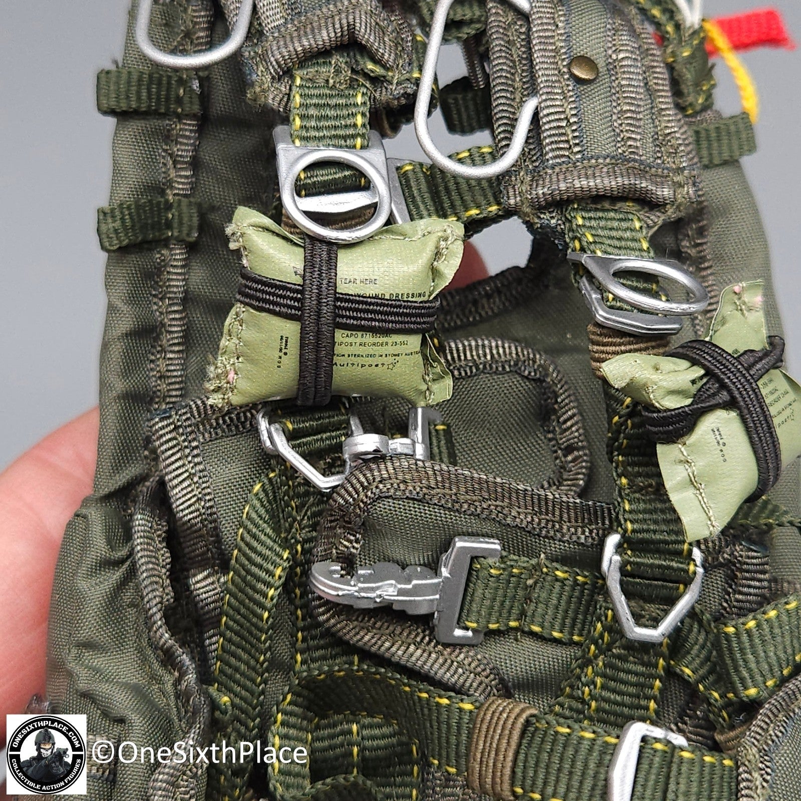 1:6 scale BBI Elite Force Australian SASR HALO Parachute Pack for 12" Figures