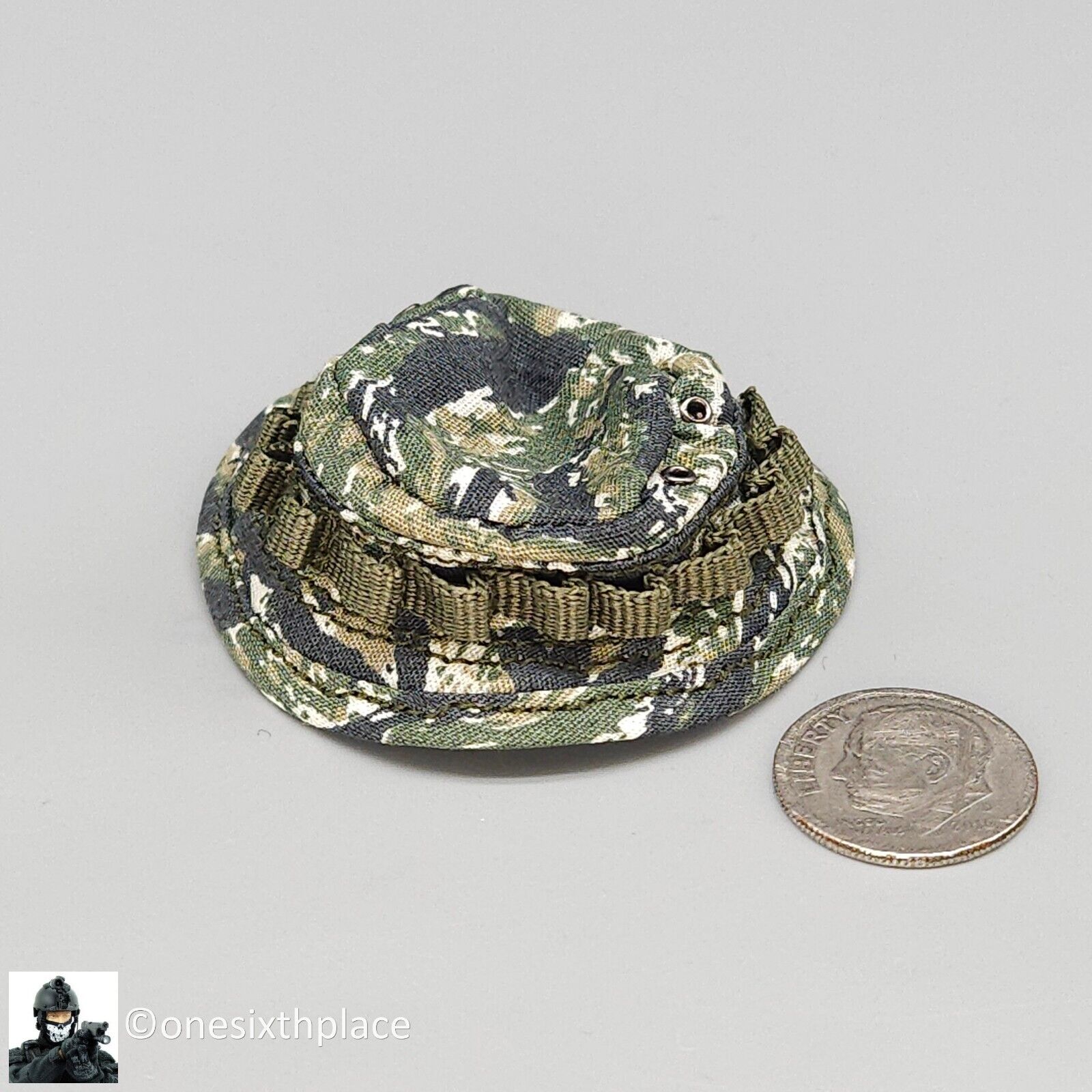 1:6 Easy & Simple NSWDG Infiltration Team Camo Boonie Hat 12" Figures