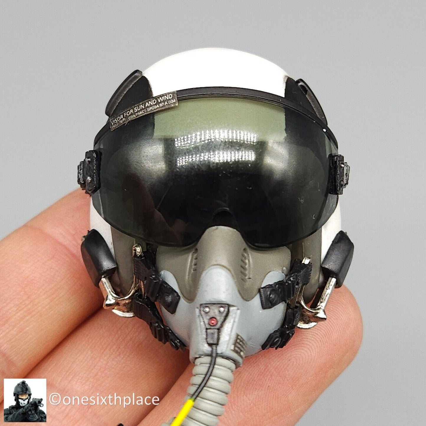 1:6 BBI Navy Aviator Pilot HGU-55/P Flight Helmet Set for 12" Figures