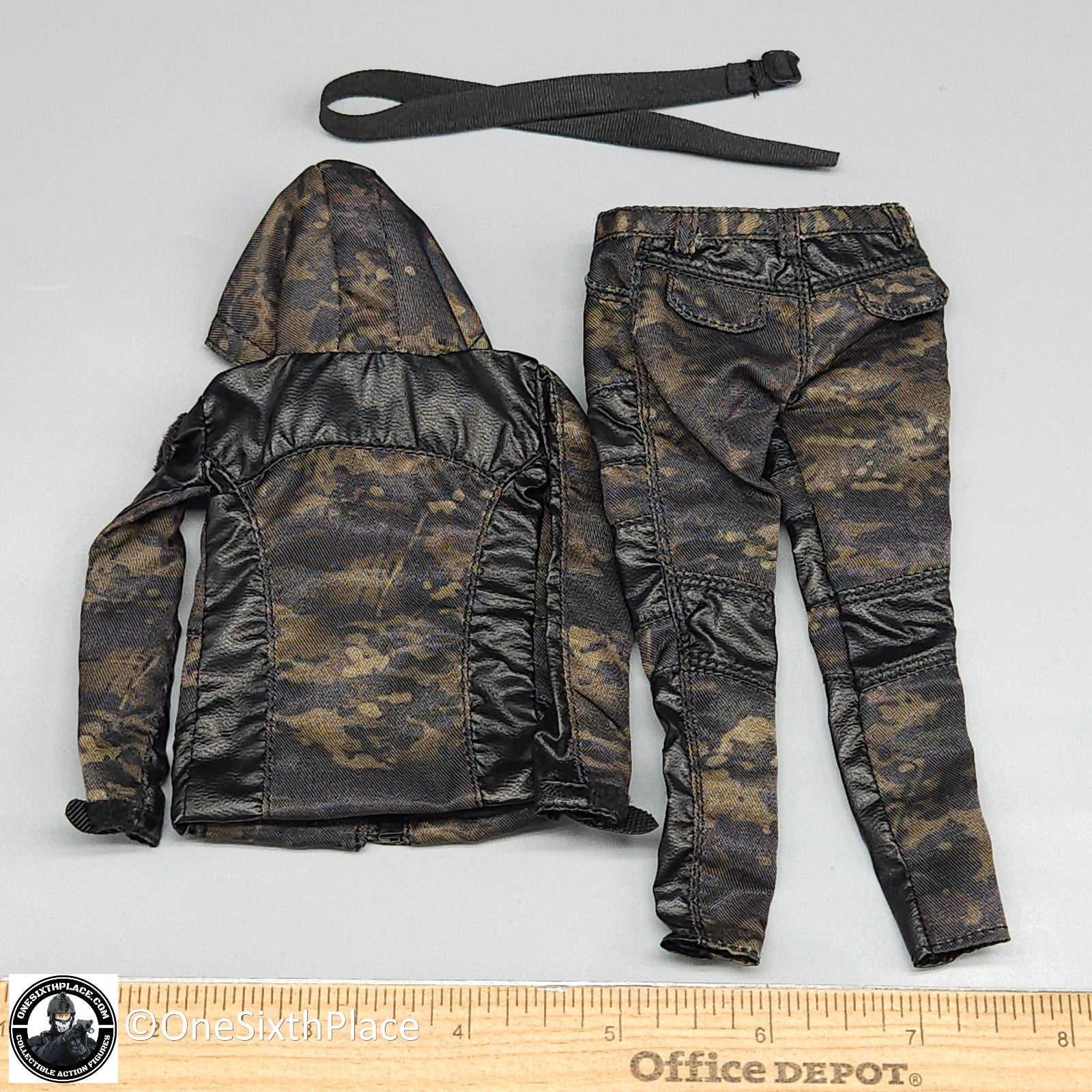1:6 scale Fire Girl Female CQB Tactical Agent Green Multicam Uniform 12" Figures