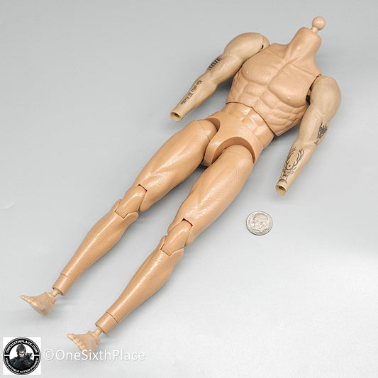 1:6 DamToys GHOST Series Titans PMC Frank Casey Muscle Arm Male Body 12" Figure
