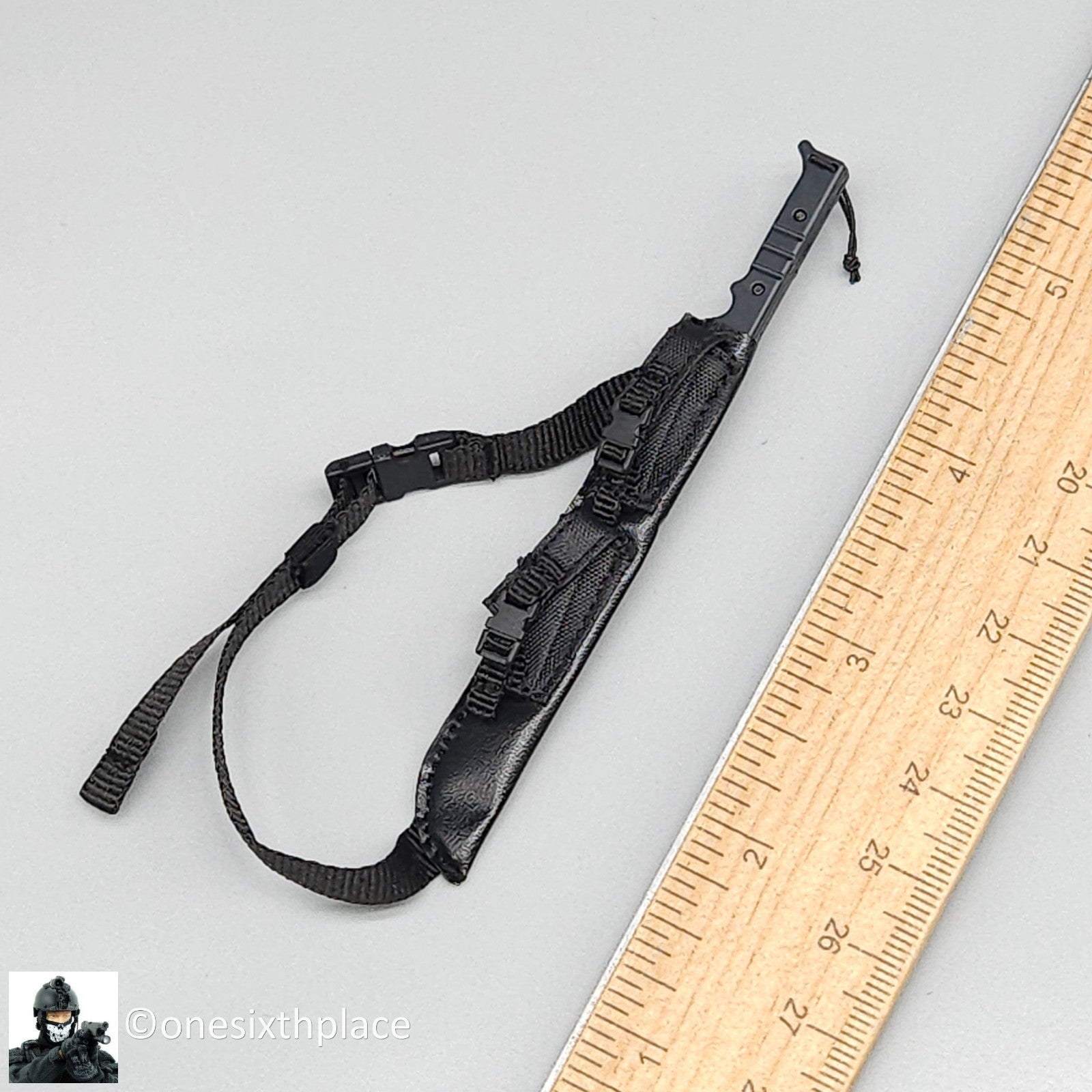 1:6 scale Easy & Simple PMC Weapon Specialist Machete w/ Sheath for 12" Figures