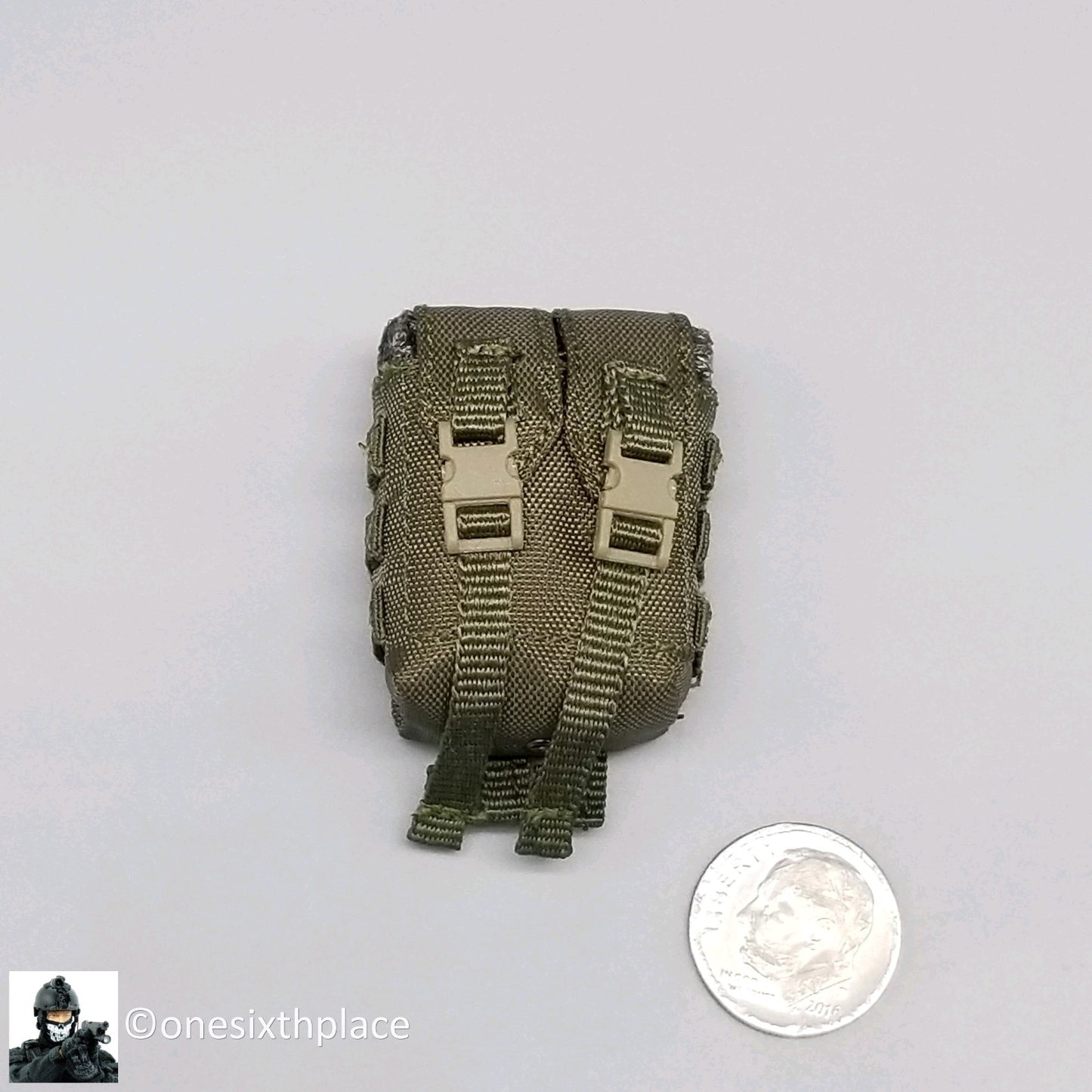 1:6 Easy & Simple NSWDG Infiltration Team Green SAW Ammo Pouch for 12" Figures