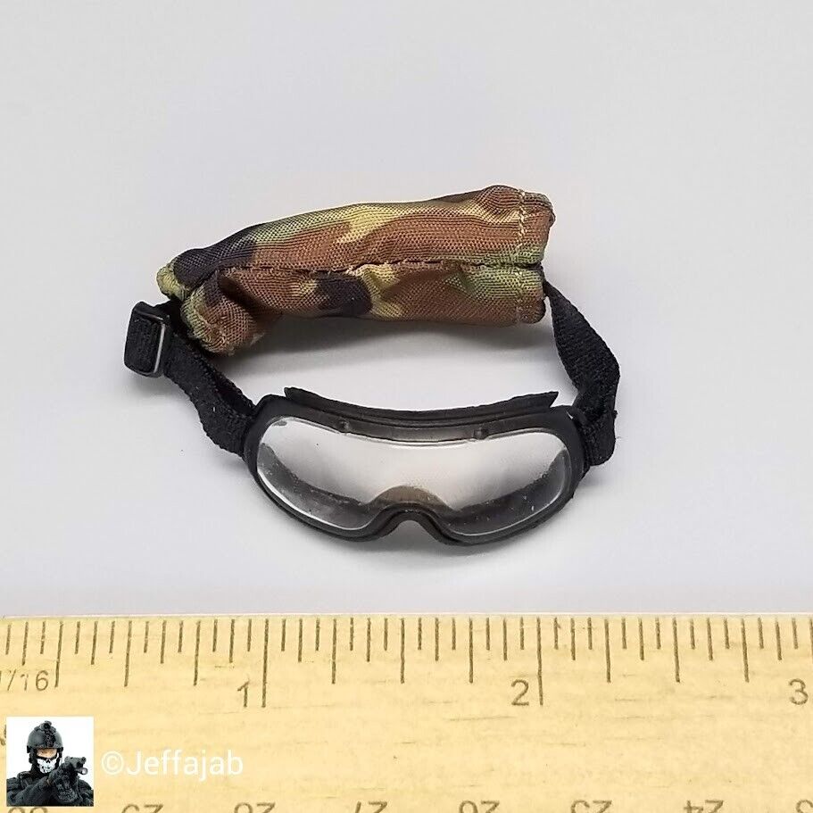 1:6 DamToys Russian Spetsnaz Vityaz Goggles w/ Woodland Camo Cover 12" Figures