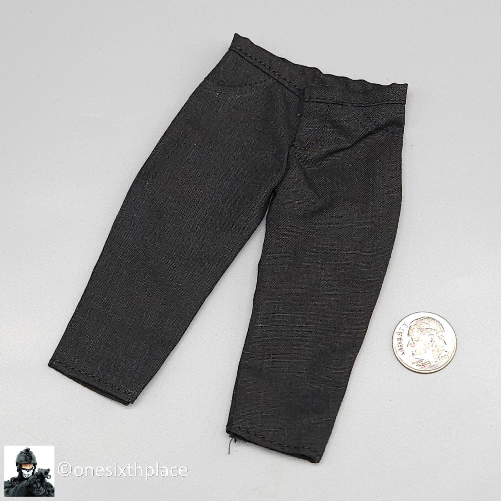 1:6 Triad Toys Summer Belles Female Black Capri Pants for 12" Figures