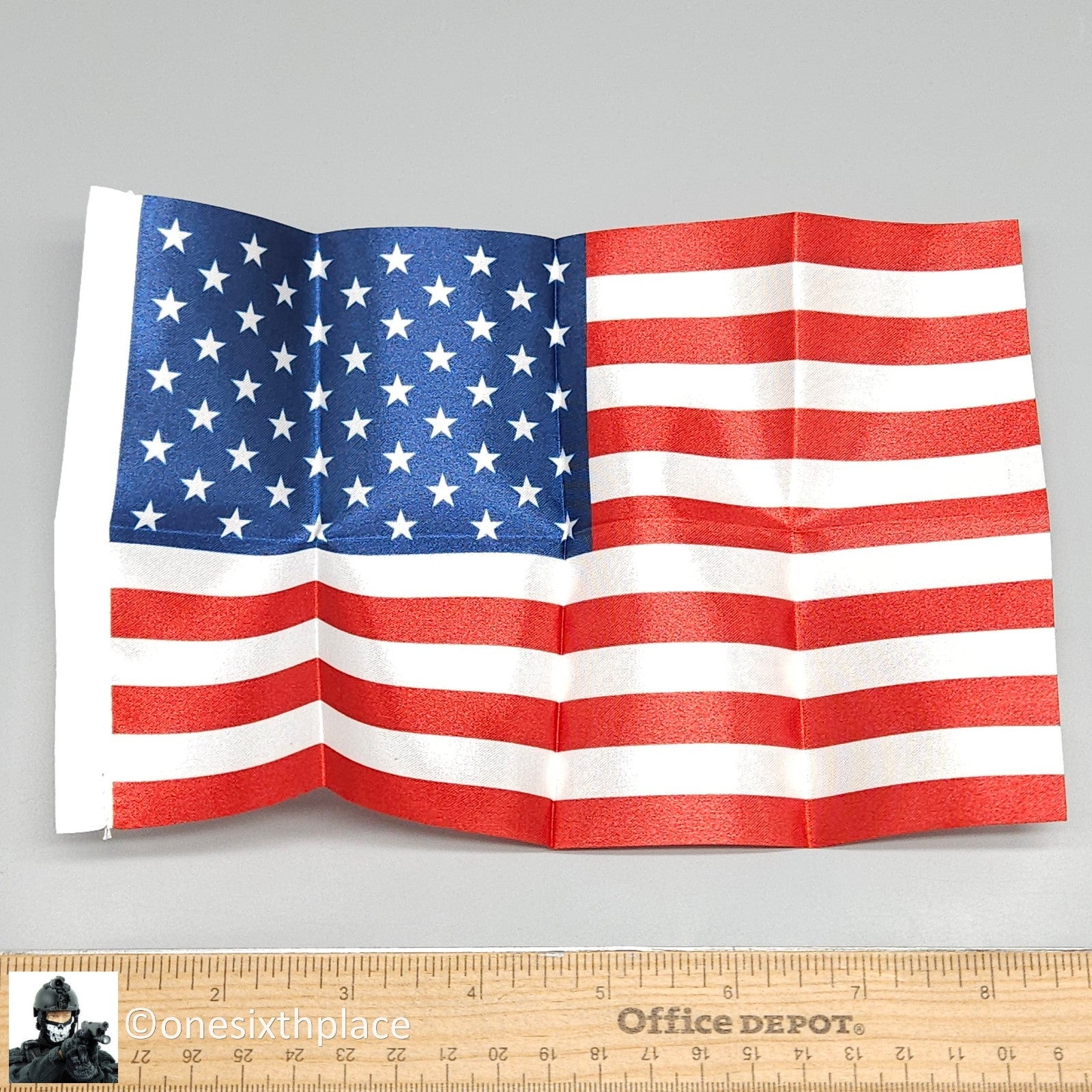 1:6 scale Easy & Simple Coalition Forces American Flag for 12" Figures 26065RA