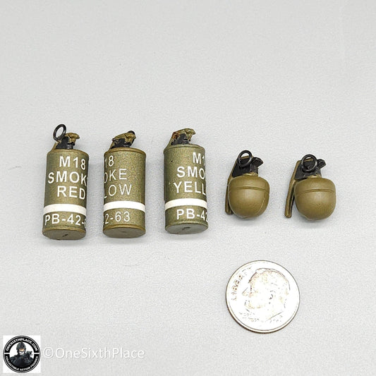 1:6 scale Toy Soldier Vietnam LRRP Kenn Miller Grenades Set for 12" Figures