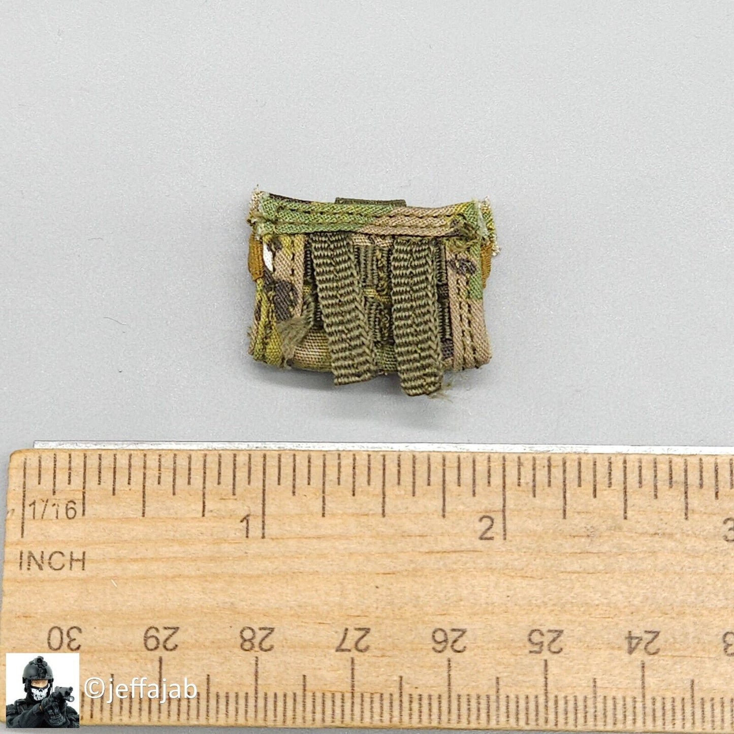 1:6 Easy & Simple Evacuation Team B Multicam GRG Map Pouch for 12" Figures