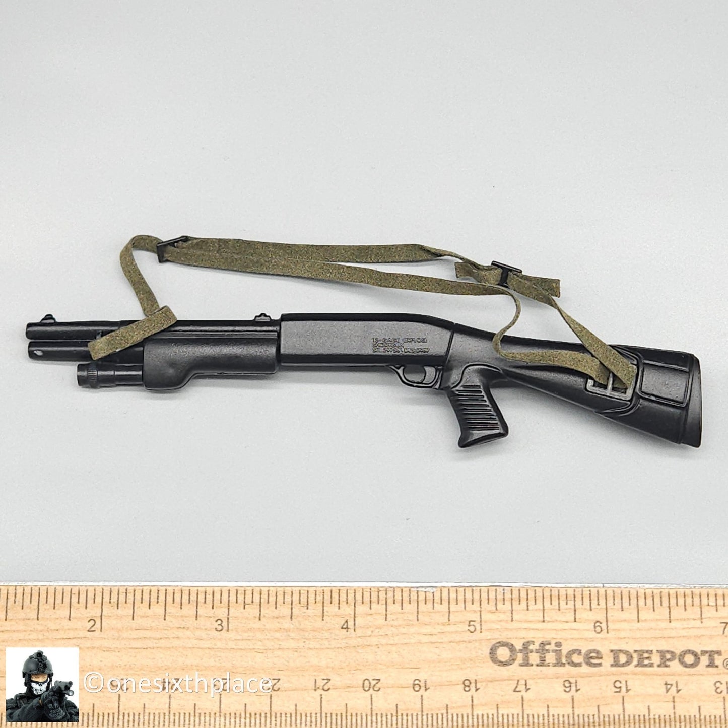 1:6 scale BBI SWAT Team Barret Metal Tactical Shotgun for 12" Figures