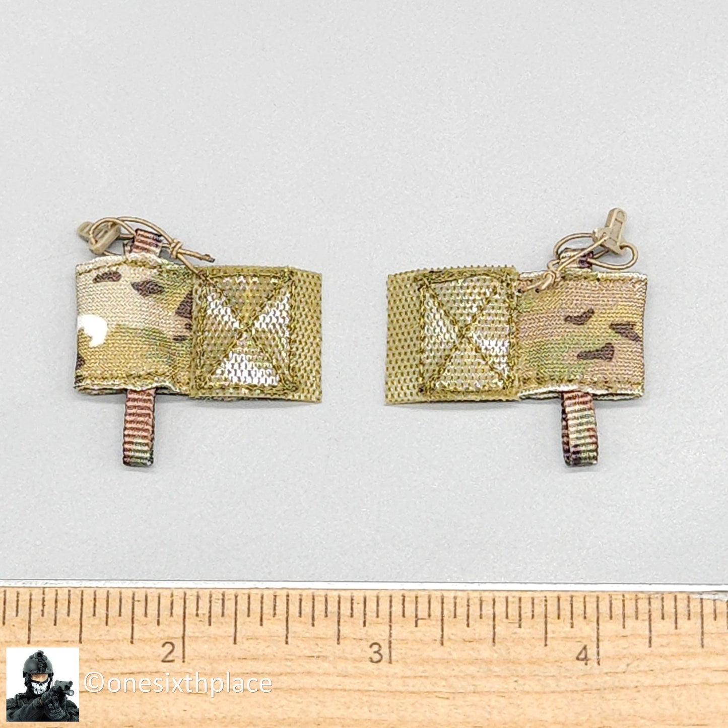 1:6 scale Easy & Simple Coalition Forces British SAS Multicam Radio Pouches