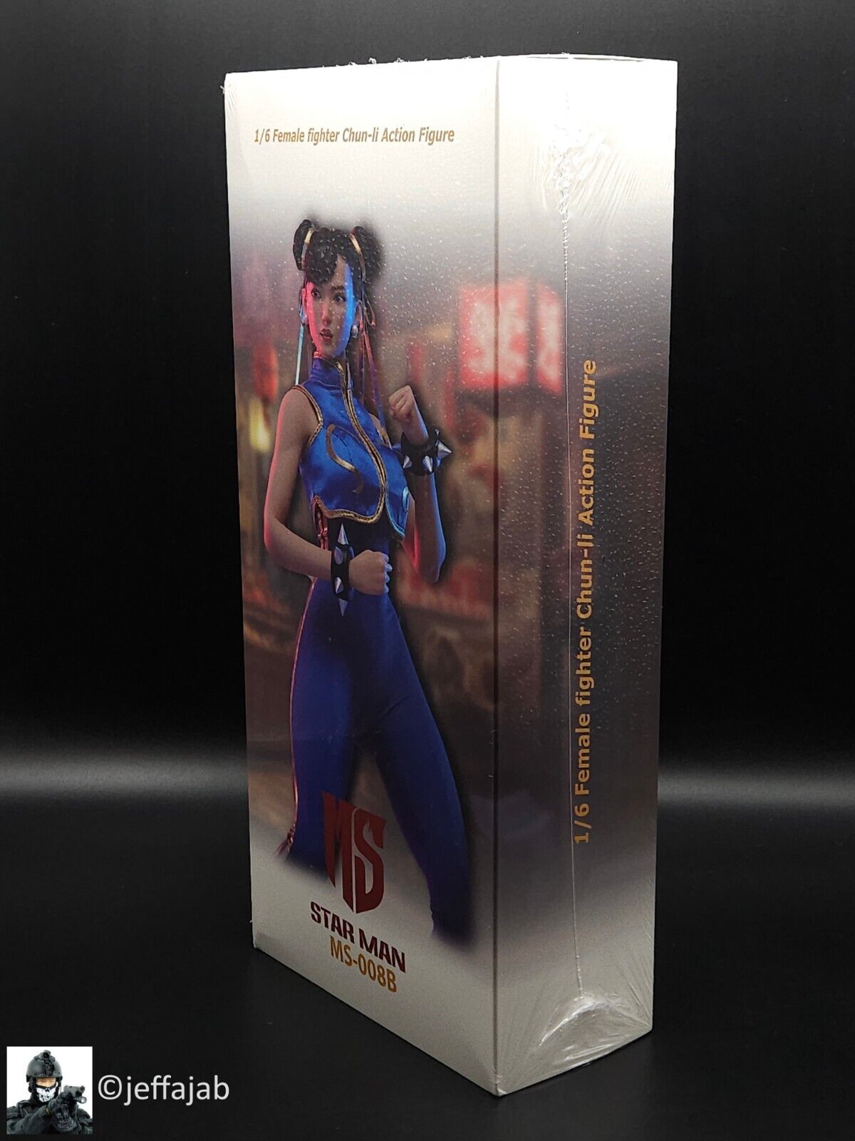 1:6 scale Star Man Female Fighter Li Blue Jumpsuit Version 12" Action Figure